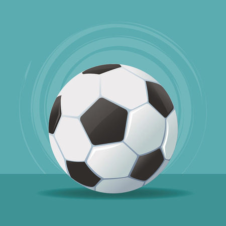 Soccer ball equipment vector illustration graphic designのイラスト素材