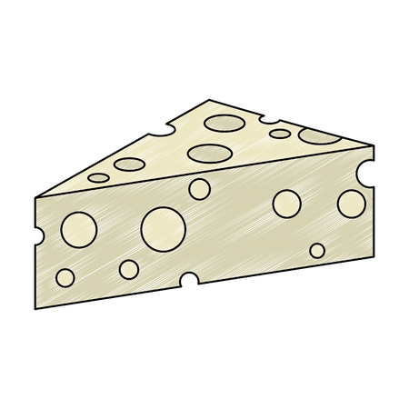 Delicious cheese dairy vector illustration graphic designのイラスト素材