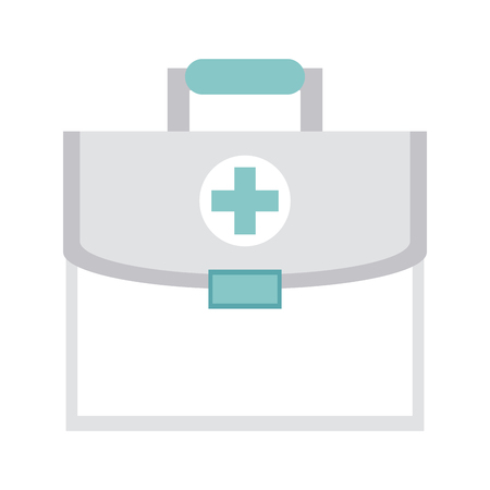 First aids suitcase vector illustration graphic designのイラスト素材