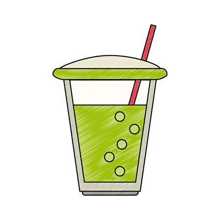 Frappe cup isolated vector illustration graphic designのイラスト素材