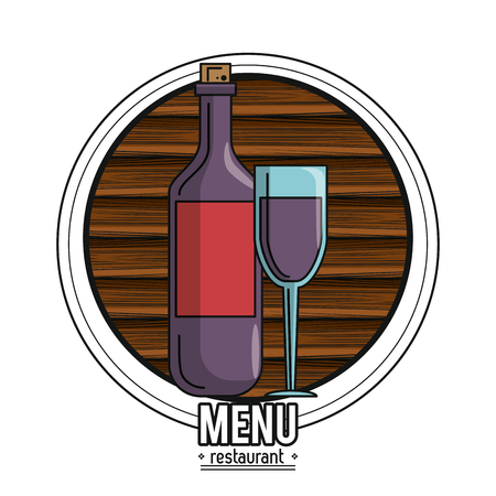 Restaurant menu cover vector illustration graphic vector illustration graphic designのイラスト素材