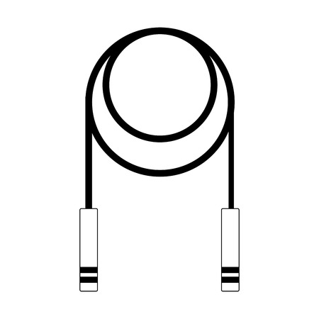 Jump rope isolated vector illustration graphic designのイラスト素材