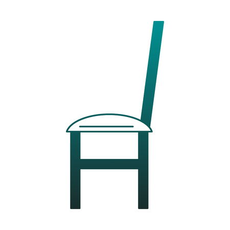 Restaurant wooden chair vector illustration graphic designのイラスト素材