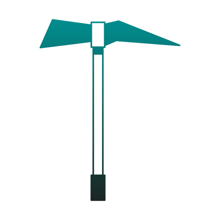 Miner pick isolated vector illustration graphic designのイラスト素材