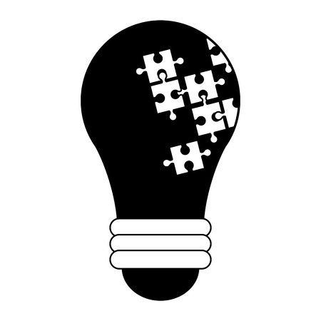 Bulb light energy vector illustration graphic designのイラスト素材