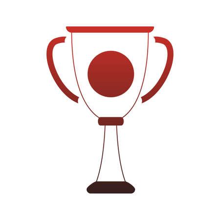 Trophy cup isolated vector illustration graphic designのイラスト素材