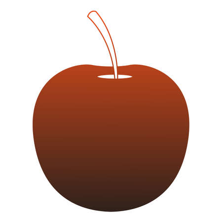 Apple fruit isolated vector illustration graphic designのイラスト素材
