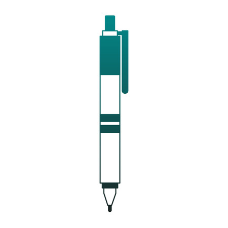 Office pen isolated vector illustration graphic designのイラスト素材