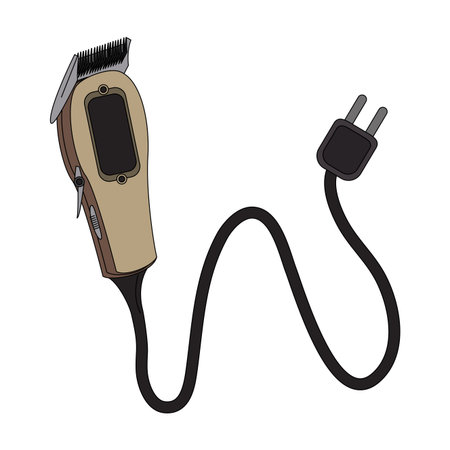 Haircut machine isolated vector illustration graphic designのイラスト素材