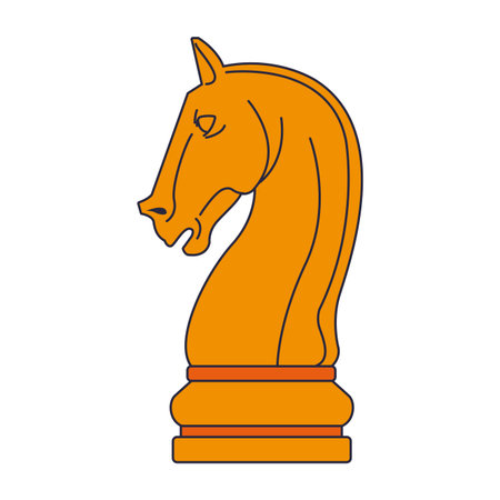 Chess game piece vector illustration graphic designのイラスト素材