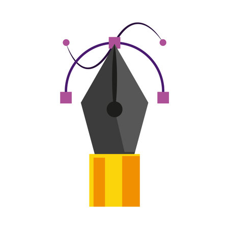 Vector fountain pen symbol vector illustration graphic designのイラスト素材
