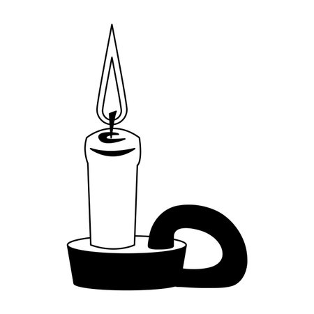 Spa aromatheraphy candle vector illustration graphic designの写真素材
