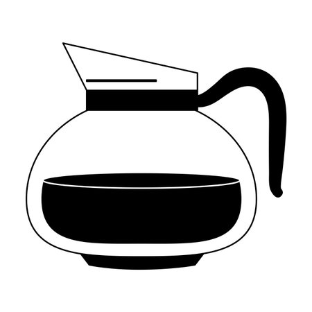 Coffee and tea kettle vector illustration graphic designのイラスト素材