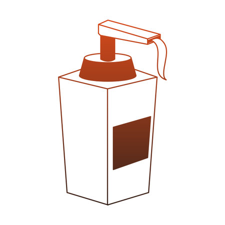 Cream bottle isolated vector illustration graphic designの写真素材