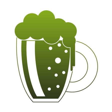 Irish beer cup vector illustration graphic designのイラスト素材