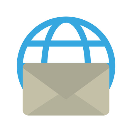 Email global communication vector illustration graphic designのイラスト素材