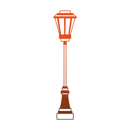 Street light isolated vector illustration graphic designのイラスト素材