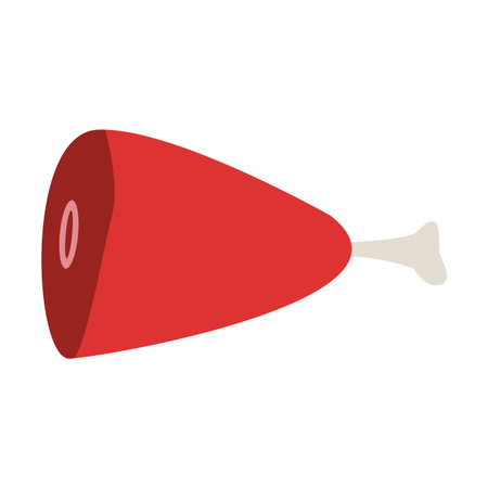 Pig ham food vector illustration graphic designのイラスト素材