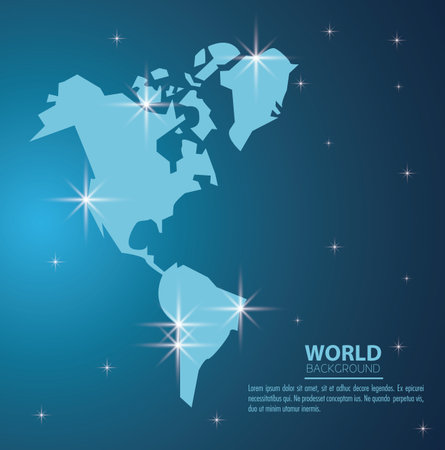 World modern background with information vector illustration graphic designのイラスト素材