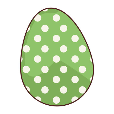 Easter egg cartoon vector illustration graphic designのイラスト素材
