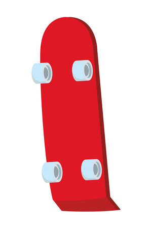 Skaterboard isolated cartoon vector illustration graphic designのイラスト素材