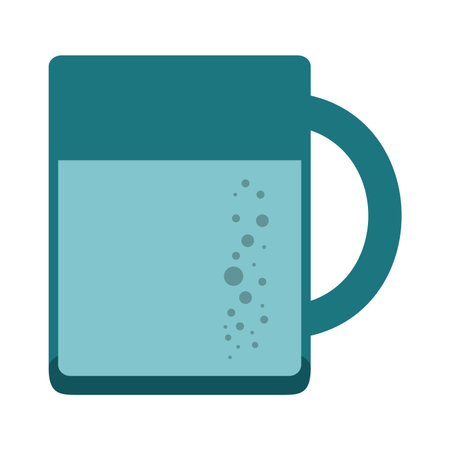 Water cup isolated vector illustration graphic designのイラスト素材
