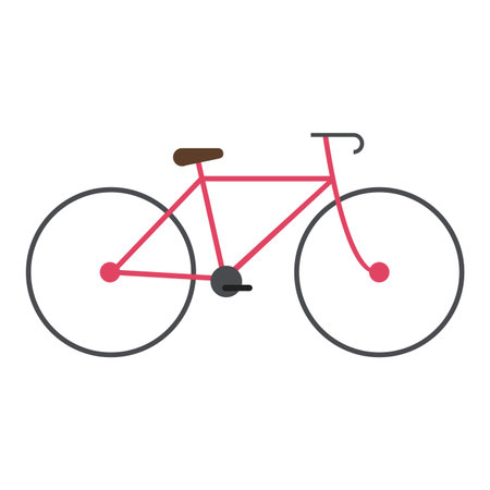 Vintage racing bike cartoon vector illustration graphic designのイラスト素材