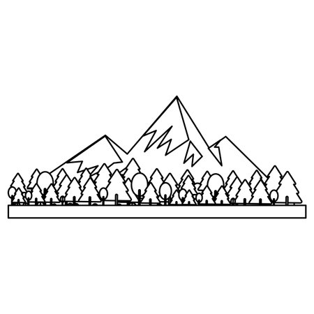 Cityscape buildings scenery isolated vector illustration graphic designのイラスト素材