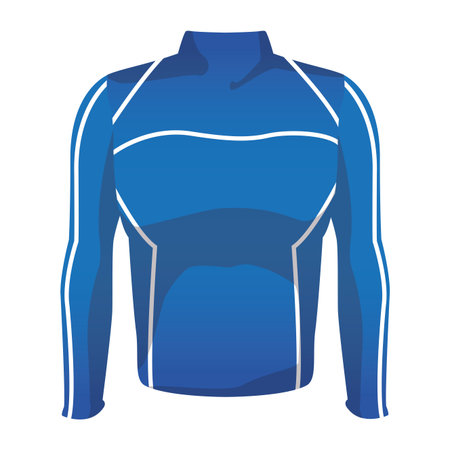 Male fitness sport jacket clothes vector illustration graphic designのイラスト素材