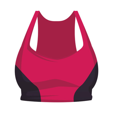 Fitness women top clothes vector illustration graphic designのイラスト素材