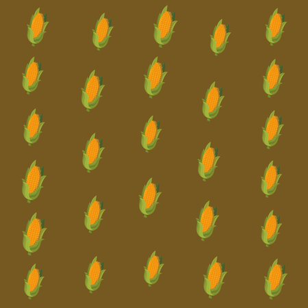 thanksgiving day background with cob vector illustration graphic designのイラスト素材