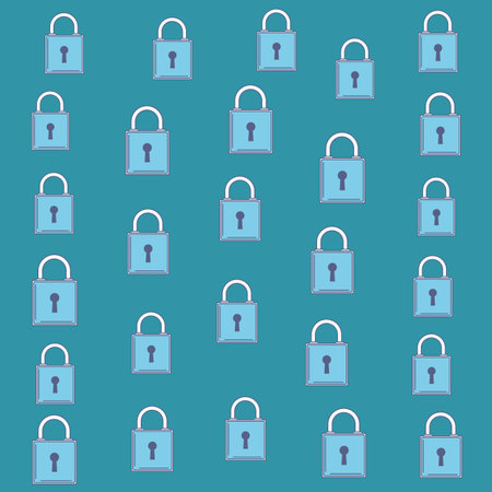 padlock financial background colorful vector illustration graphic designのイラスト素材
