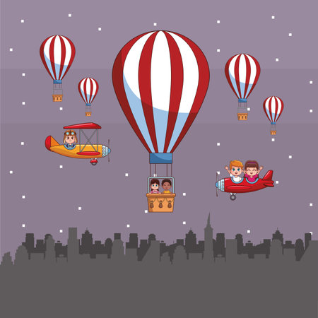 cute children cartoon vector illustration graphic designのイラスト素材