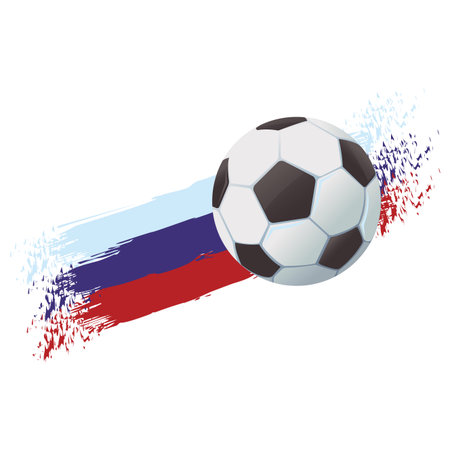 football sport cartoon vector illustration graphic designのイラスト素材