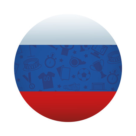 football sport cartoon vector illustration graphic designのイラスト素材