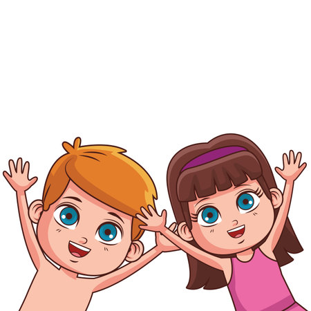 cute summer children cartoon vector illustration graphic designのイラスト素材