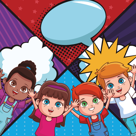 cute children cartoon vector illustration graphic designのイラスト素材