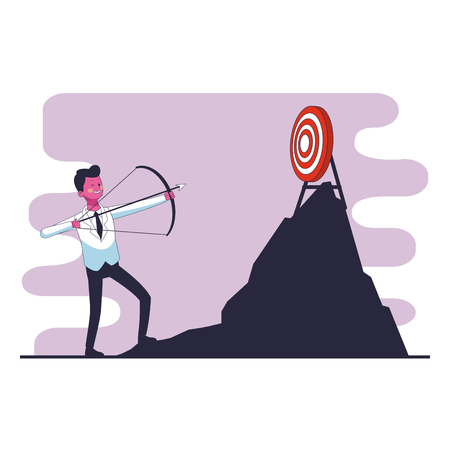 business saving money cartoon vector illustration graphic designのイラスト素材