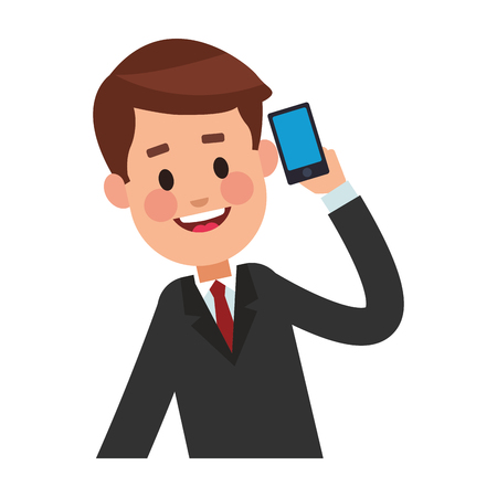 business saving money cartoon vector illustration graphic designのイラスト素材