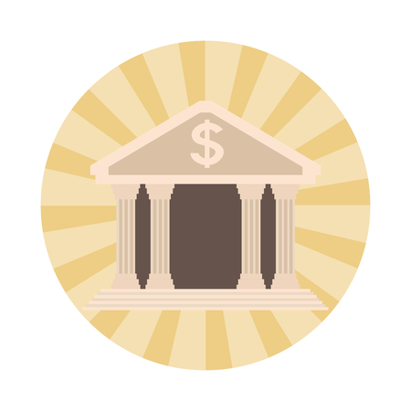 business saving money element cartoon vector illustration graphic designのイラスト素材