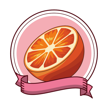 delicious and fresh fruit cartoon vector illustration graphic designのイラスト素材