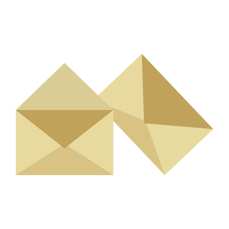 Envelope and mails symbol vector illustration graphic designのイラスト素材
