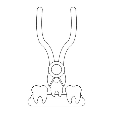 Dental treatment and hygiene supplies vector illustration graphic designのイラスト素材