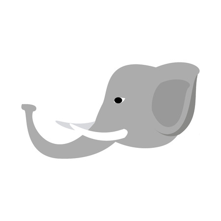 Elephant cute animal vector illustration graphic designのイラスト素材