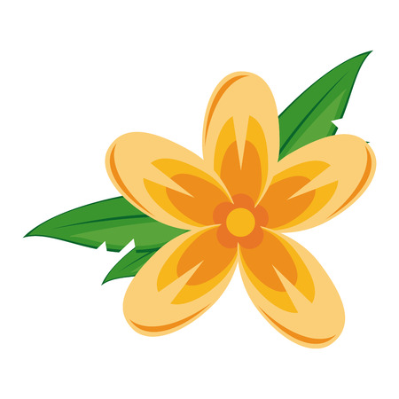 Beautiful flowers isolated vector illustration graphic designのイラスト素材