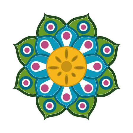 Beautiful flowers isolated vector illustration graphic designのイラスト素材