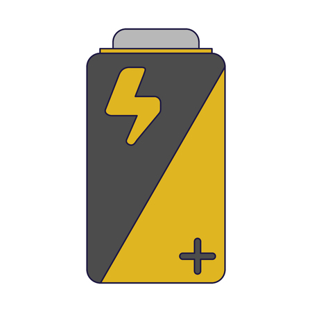 Battery electric symbol isolated vector illustration graphic designのイラスト素材