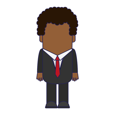 businessman executive avatar isolated vector illustration graphic designのイラスト素材