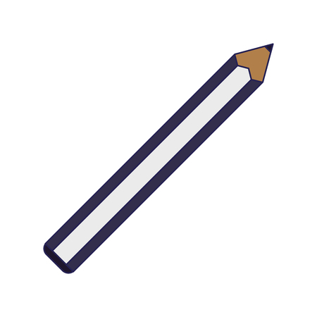 pencil education symbol isolated vector illustration graphic designのイラスト素材