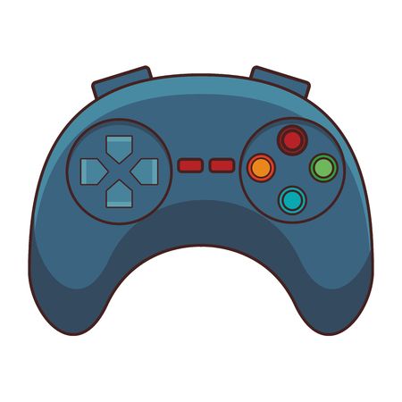 video game controller cartoon vector illustration graphic designのイラスト素材
